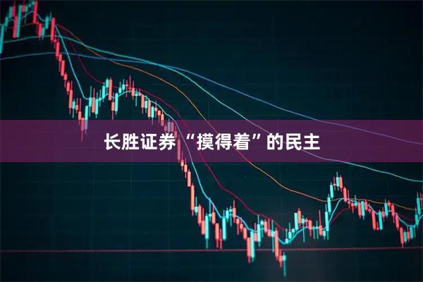 长胜证券 “摸得着”的民主